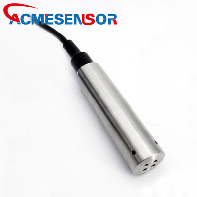 AcmeSensor ยาวช่วงวัดถังน้ำระดับ Sensor fule ระดับ sensor Submersible Well Depth Sensor 4-20ma RS485 0-10V