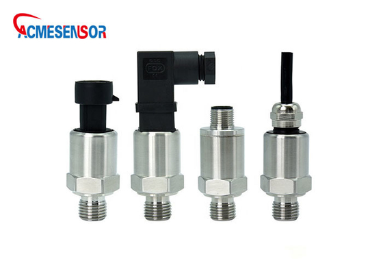 4-20ma Water Air Oil Refrigerant Pressure Transducer ความต้านทานแรงกระแทก Air Compressor Pressure Sensor