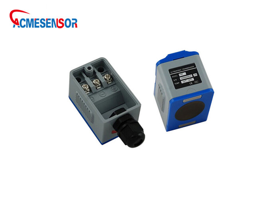 เครื่องวัดการไหลของอุลตร้าโซนิคแบบติดผนัง DN80-DN200 4-20mA สัญญาณเตือนรีเลย์ Ultrasonic Depth Sensor