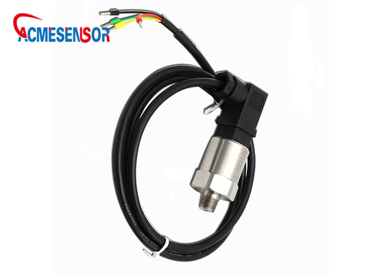 G1/4 เครื่องส่งสัญญาณแรงดันน้ำ 12 ~ 36VDC 0.25% FS 60MPa 1Cr18Ni9Ti Stainless Steel