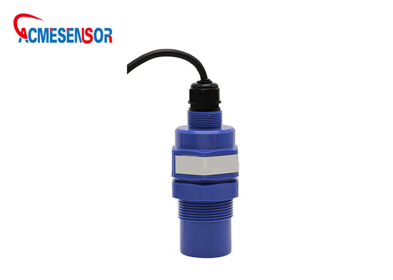 0.25% FS 4-20ma Fluid Ultrasonic Level Sensor สำหรับถังเก็บน้ำ 30m